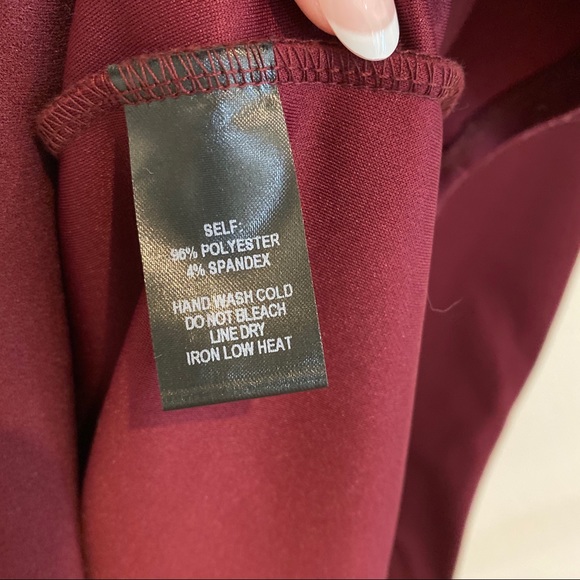 Lulus Burgundy One-Shoulder Ruffle Maxi Dress - Picture 11 of 14